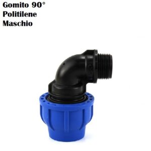 Gomito 90° Maschio 3″X90