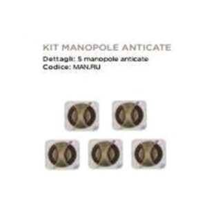 Kit 5 Manopole Anticate Per Pc Schock