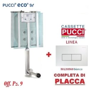 Cassetta Eco Incasso New M Con Placca Linea Bianca P-0560