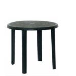 Tavolo Resina Barbados Tondocm 90 Verde 51.5  128242