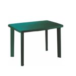 Tavolo Resina Faretto Verde cm 102X68XH72  189527