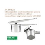 Schiacciapatate Inox Quick  200PASS