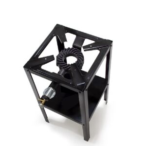 Drago Cook & Grill
Fornellone di dimensioni 40 x 40 x 80 cm con bruciatore in ghisa Kw 8,5. Omologato CE

Certificazione IMQ di Sicurezza e Affidabilità – attesta la non pericolosità dei materiali e degli apparecchi elettrici e a gas.

Dimensione: 40x40x80 cm  233CE