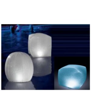 Luce Galleggiante A Forma Di Cubo 23X23X22 Cm I.12  28694