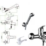 Miscelatore Vasca Fiore King Bianco  39Bi1000