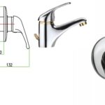 Miscelatore Doccia Incasso Fiore King Cromo  39Cr1301