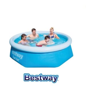 Piscina Fast Set Cm. 305X66, Cap. 3.200 Lt. Predisposta Per Pompa Filtro  57456