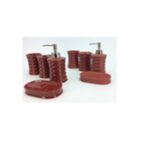 Set Bagno 4 Pz Bordeaux 2 Ass  578823