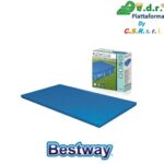 Copripiscina Steel Pro Frame Rett. Cm. 400 X 211 X 81  58107