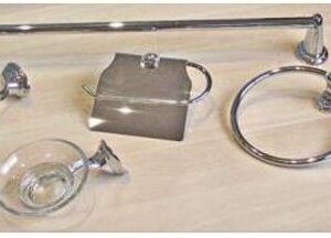 Set Accessori 6 Pz Cromo  591860