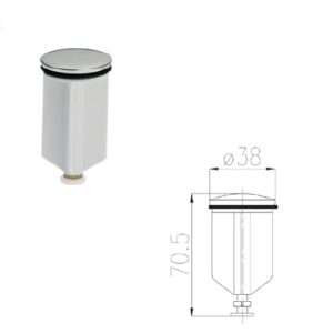 Tappo Piletta Norton 11/4  Pvc  D. 40 mm  59969