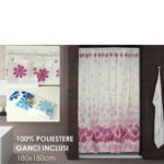 Tenda Doccia Fiori 180 X 180 2 Ass.  645361