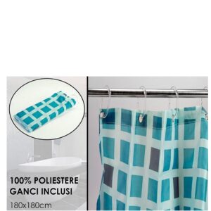 Tenda Doccia  180X180 2 Ass.  645364