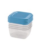 Cont. Ermetici Set4X0,25L Quadro Vassoio  6465254