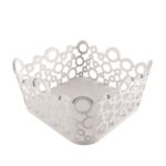 Cestino Quadrato Forme Bianco  6557015