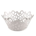 Cestino Tondo Forme Bianco  6557016
