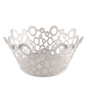 Cestino Tondo Forme Bianco  6557016