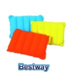 Cuscinetto Rettangolare Da Viaggio Cm. 38X24X9, 3 Colori Assortiti  67485