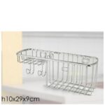 Portaccessori Bagno Acciaio  684317
