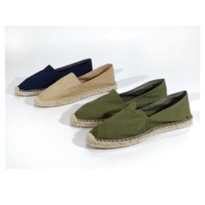 Espadrillas Uomo 41-46 3Ass Beige Verde Blu  690803