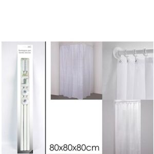Sostegno X Tenda Doccia Bianco 80x80x80  750497