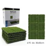 Set 6 Mattonelle Prato 30X30Cm  809300