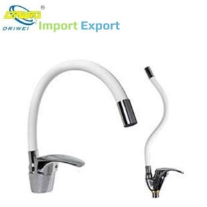 Miscelatore Canna Alta  Regolabile  Bianco  814-5