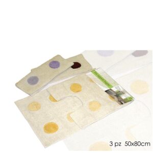 Set 3 Tappeti Bagno 50X80 Cm  847533