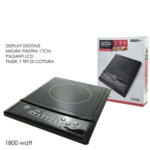 Piastra A Induzione Elettrica 1P. 1800W  881000