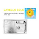 Lavello Inox 86X50 Sx  AI86501GSSX