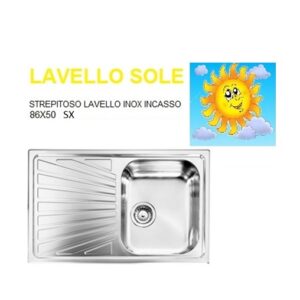 Lavello Inox 86X50 Sx  AI86501GSSX