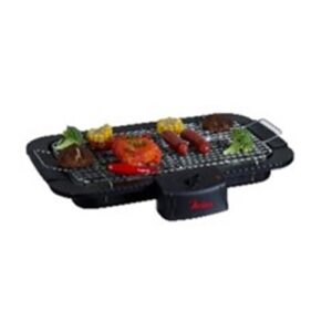 Barbecue Elettrico Portatile 2200 W Nero  AR1B01