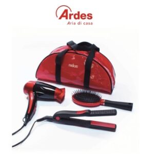 Beauty Set Capelli 3 Prodotti: Asciugacapelli-Piastra-Spazzola  ARM350