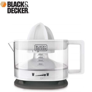 Spremiagrumi Black & Decker, 25 W, 350 Milliliters, Plastica, Bianco  BXCJ25E