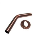 Canna 45°C/Rosone Cm.28 Rame  Ccr3065