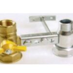 Coppia Mensola C /Valv. Cont. 11/4" Attacco Contatore Uscita 3/4" M Entrata 3/4" F  CMCG