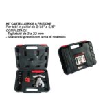 Kit Cartellatrice Universale
Per Tubi In Pollici Da 3/16” A 5/8”
Per Tubi In Millimetri Da 5 A 16
Completa Di:
- Tagliatubi Da 3 A 22 Mm
- Sbavatubi Girevoli Con Lama Di Ricambio  CT806AMLC