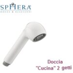 Doccia Cucina 2 Getti Bianca  DC5014B