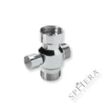 Deviatore In Ottone Per Colonna Cl2117 M1/2 X M1/2 X M3/4  Dv2117003Cr