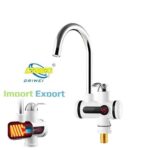 Rubinetto Riscaldatore Istantaneo Acqua Calda Miscelatore Riscaldante Rubinetto Elettrico Dell'Acqua + Interruttore Caldo E Freddo Con Display Temperatura Led Display Digitale Import Zx  E-211