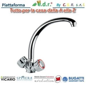 Gruppo Lavello  Monoforo Canna Alta Fusa A Biscotto "Tiziana"  GLMFAT00