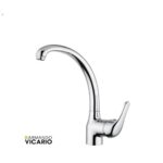 Miscelatore Lavello Monoforo Canna Alta Mod. Jolla Mix/30 Onda Cromato  Jolla00
