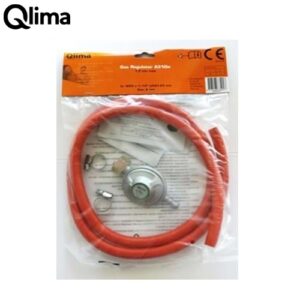 Kit tubo per stufa a gas da 150cm riduttore regolatore pressione  KITG150