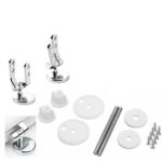 Kit Cerniere Pesante Cromato.  Completo: 
1) Vite Serraggio Parte Superiore:  
2) Kit Accessori  Montaggio
3) Viti Montaggio Sedile  Kssuc