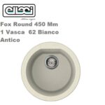 Fox Round 450 Mm 1 Vasca 62 Bianco Antico  LGFROU62