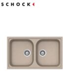 Lavello Lithos 2 Vasche N200A Avena58  LITN200A58N