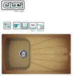 Living 400 860X500 Mm 1 Vasca C/Gocciolatoio 12 Terra Di Francia  Lsl40012