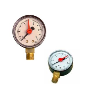 Manometro O50 Attacco Lat. 0-6 Bar 1/4"  MAB06