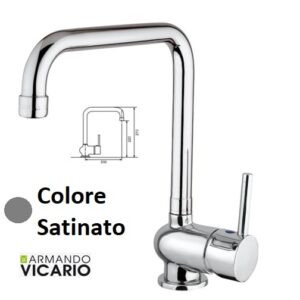 Mix Lav. Mon. Malibu' Q Cr Satinato  MALIBUQSA