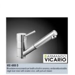 Mix Lavello Mon. Mix/4000 D Cromo Con Doccetta Estraibile  Mix4000D00